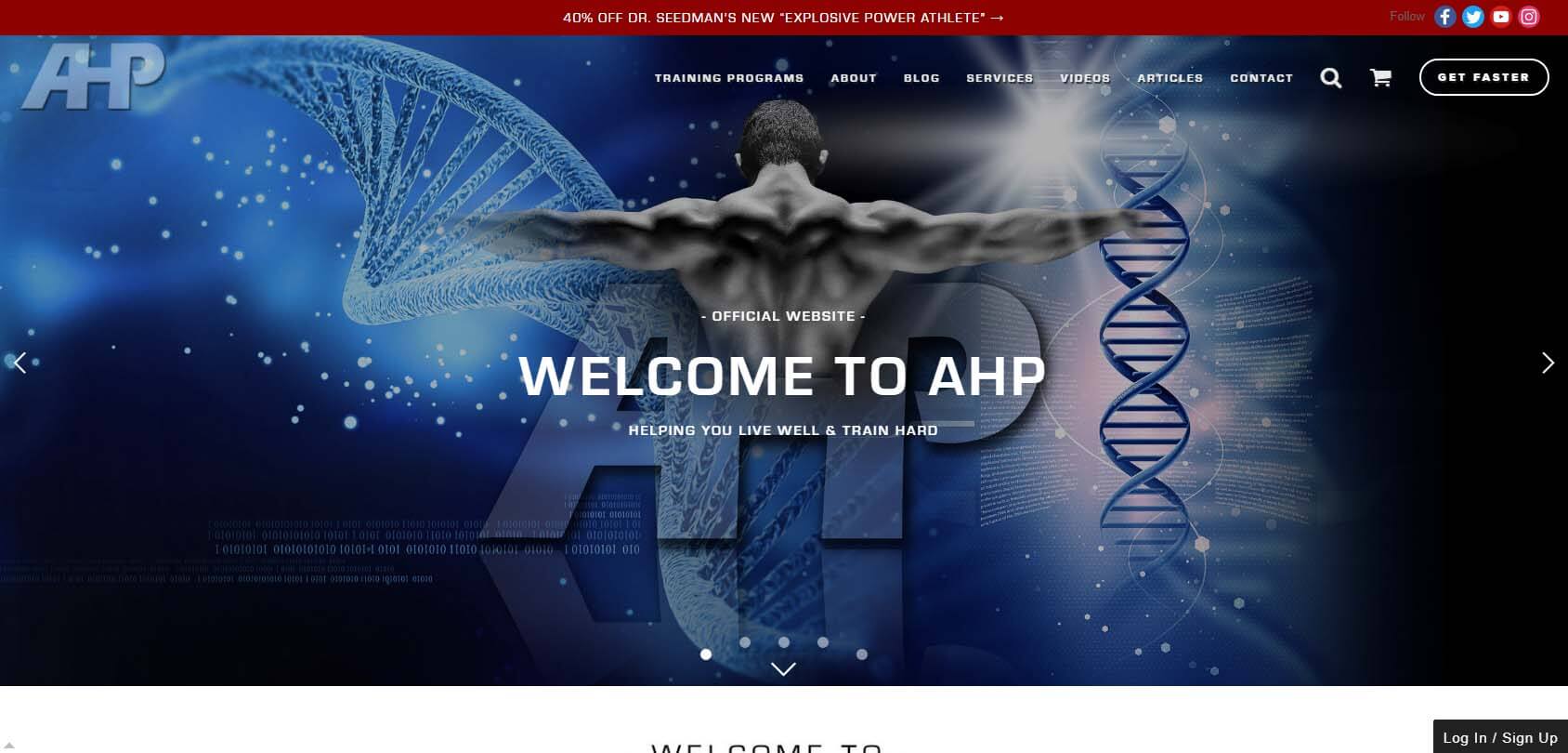 Advanced Human Performance Homepage