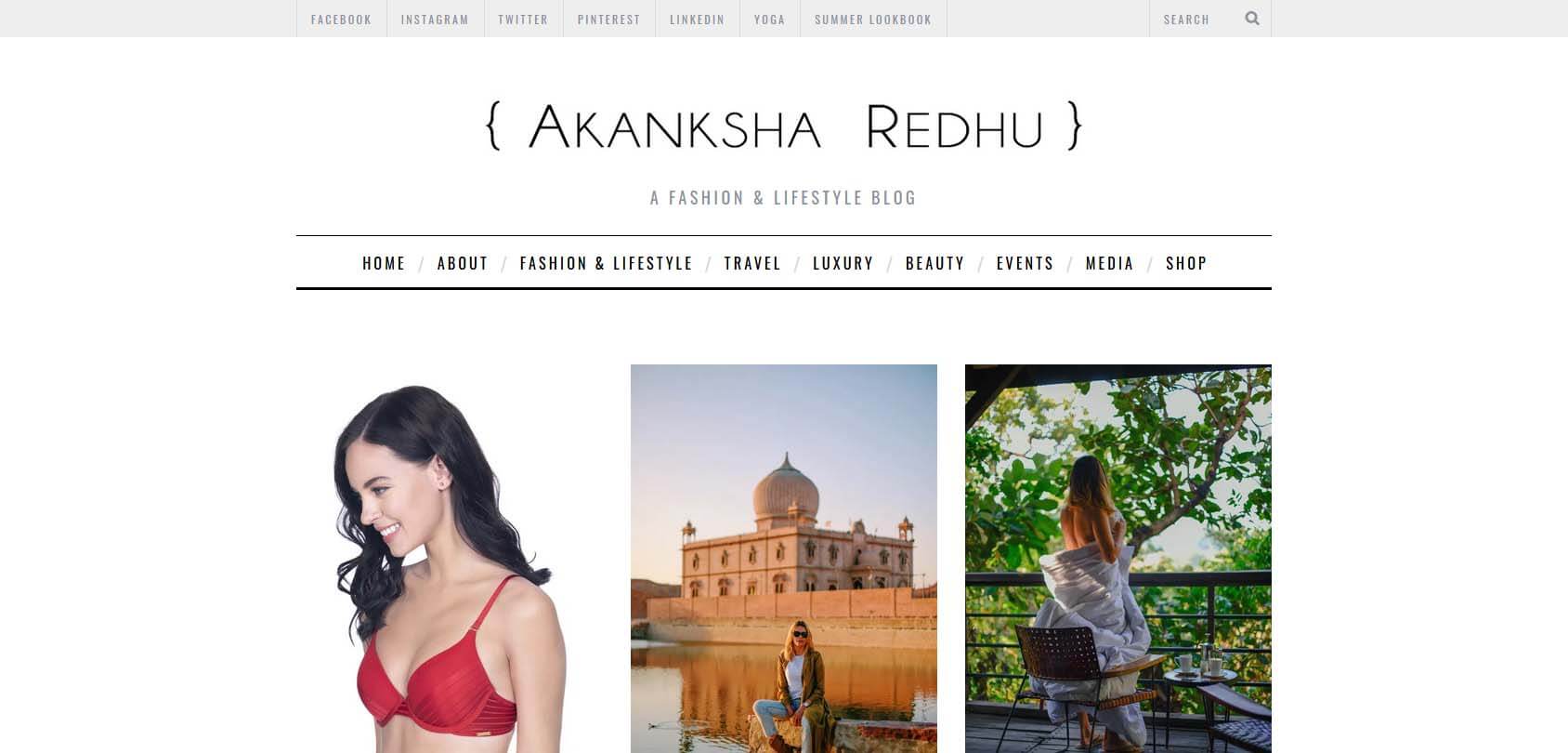 Akanksha Redhu Homepage