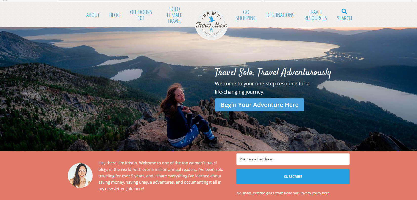 Be My Travel Muse Homepage