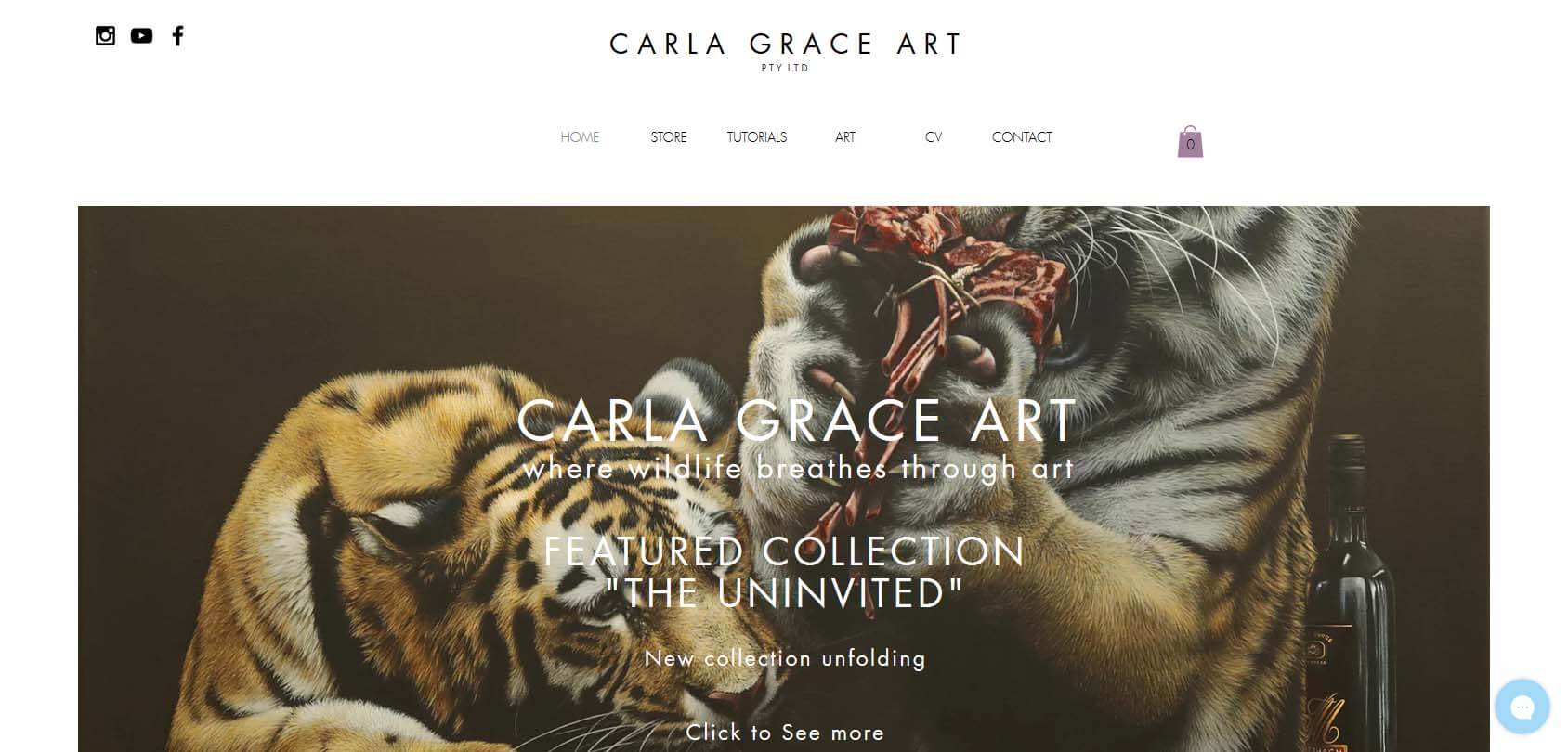 Carla Grace Art Homepage