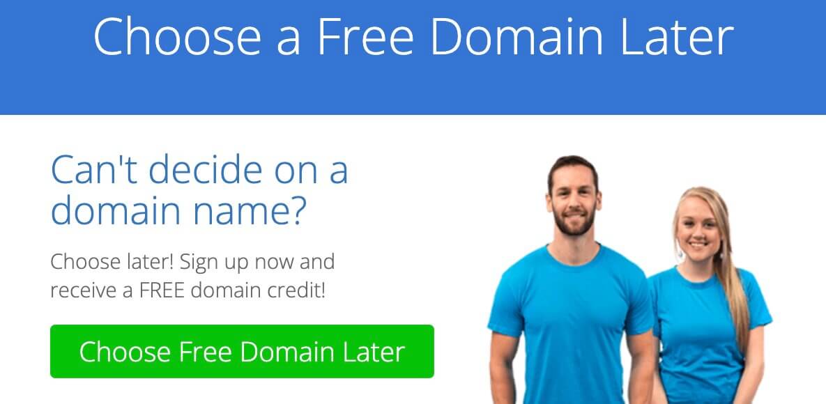 choose domain later
