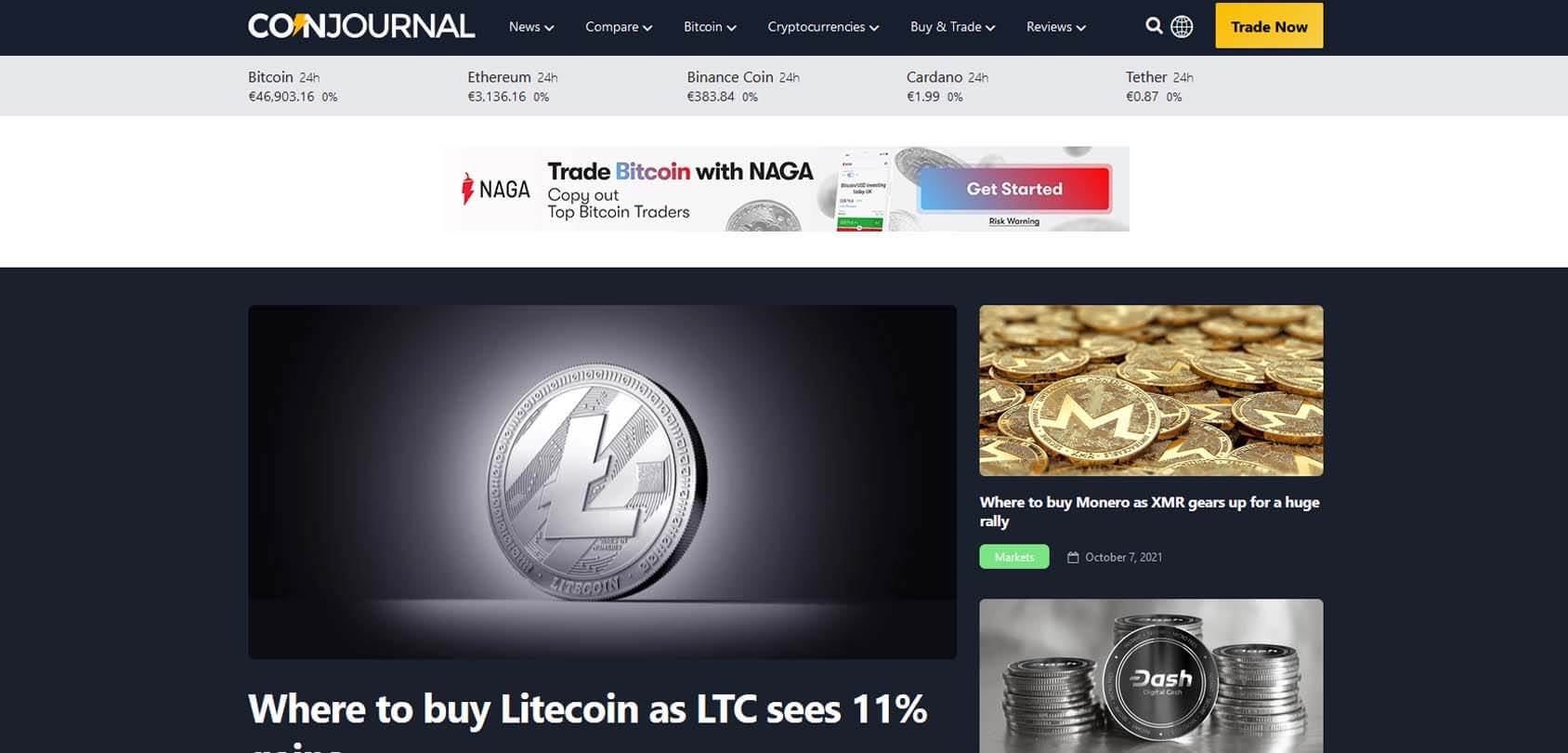 CoinJournal Homepage