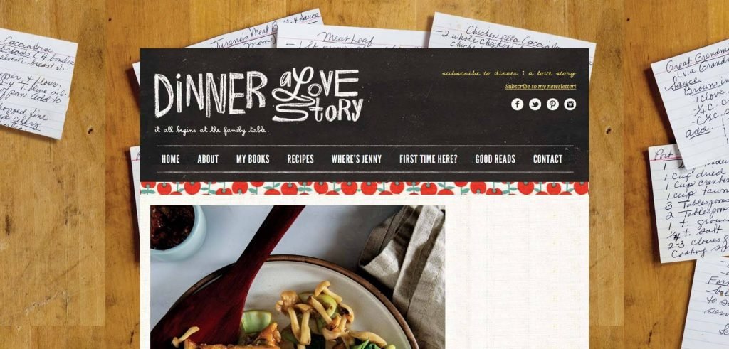 Dinner A Love Story Homepage