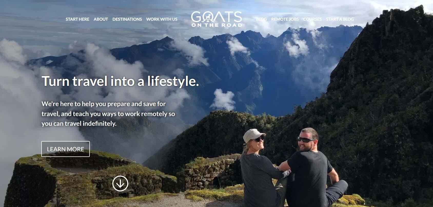 Goats on the Road Homepage