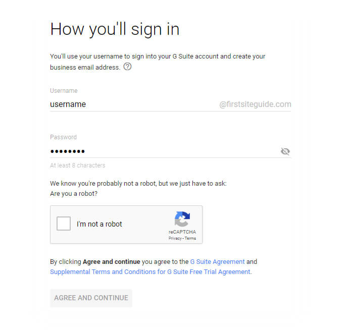 gsuite signin