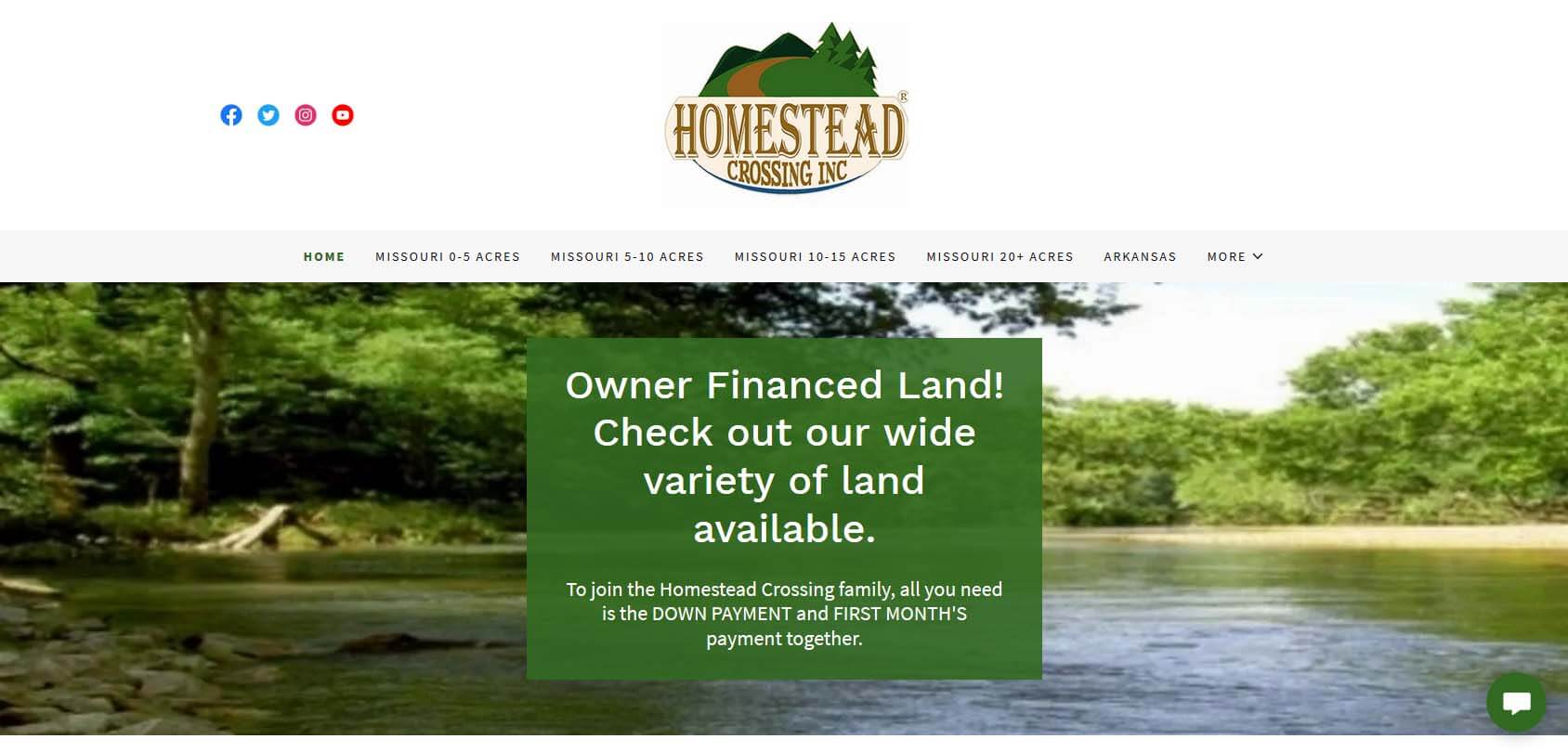 Homestead Crossing Inc Homepage