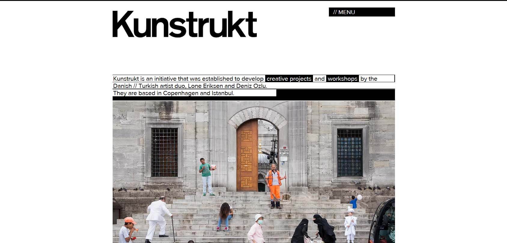 Kunstrukt Homepage