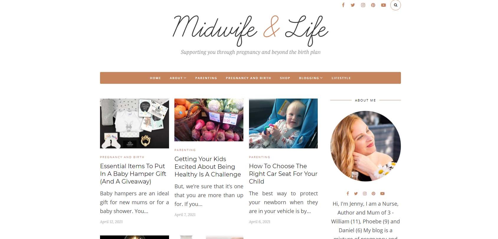 Midwife and Life Homepage