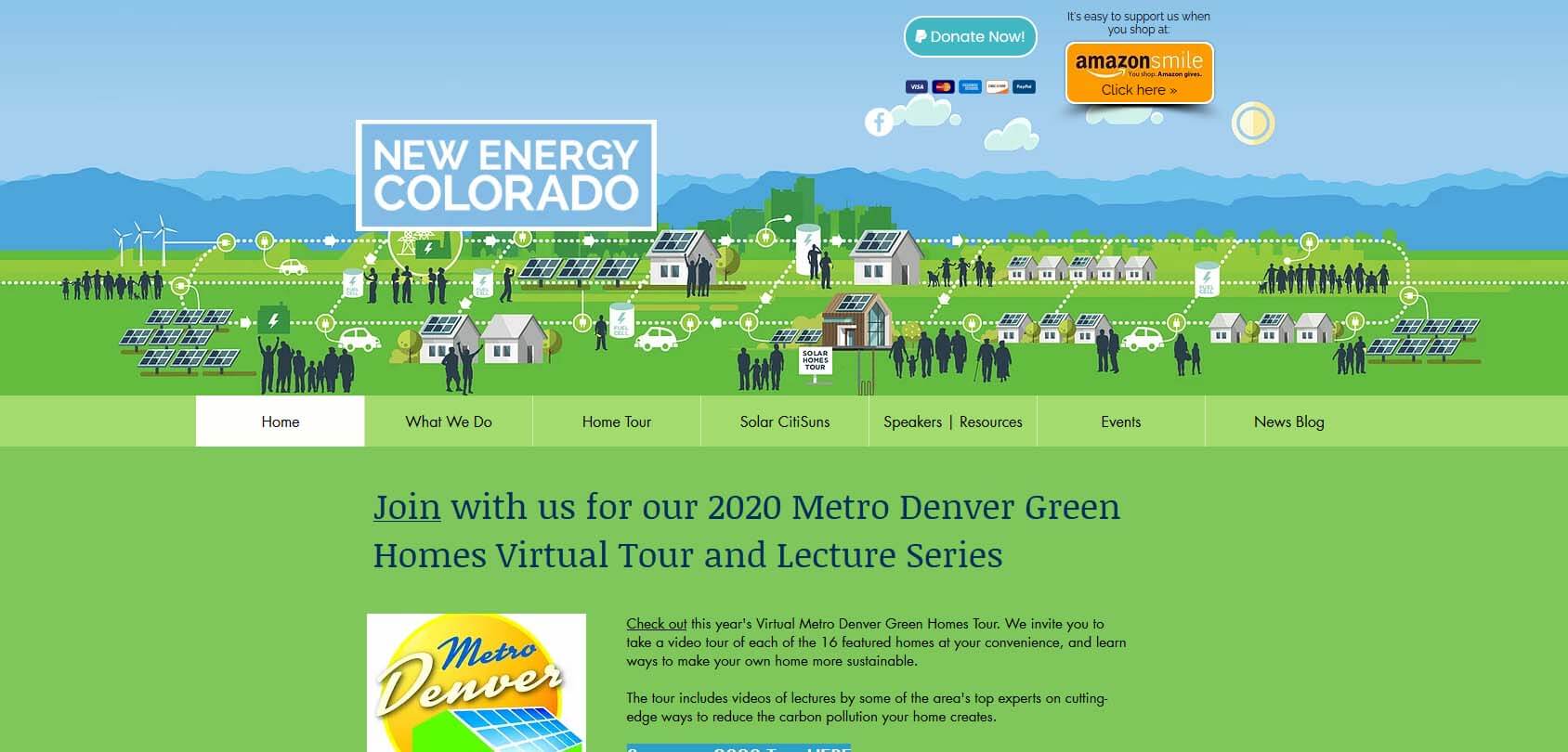 New Energy Colorado Homepage