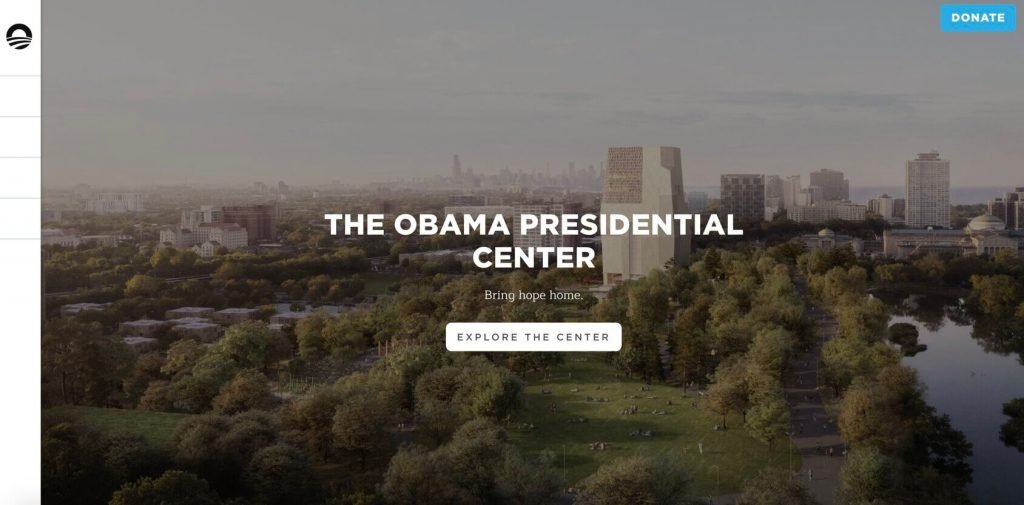 obama homepage