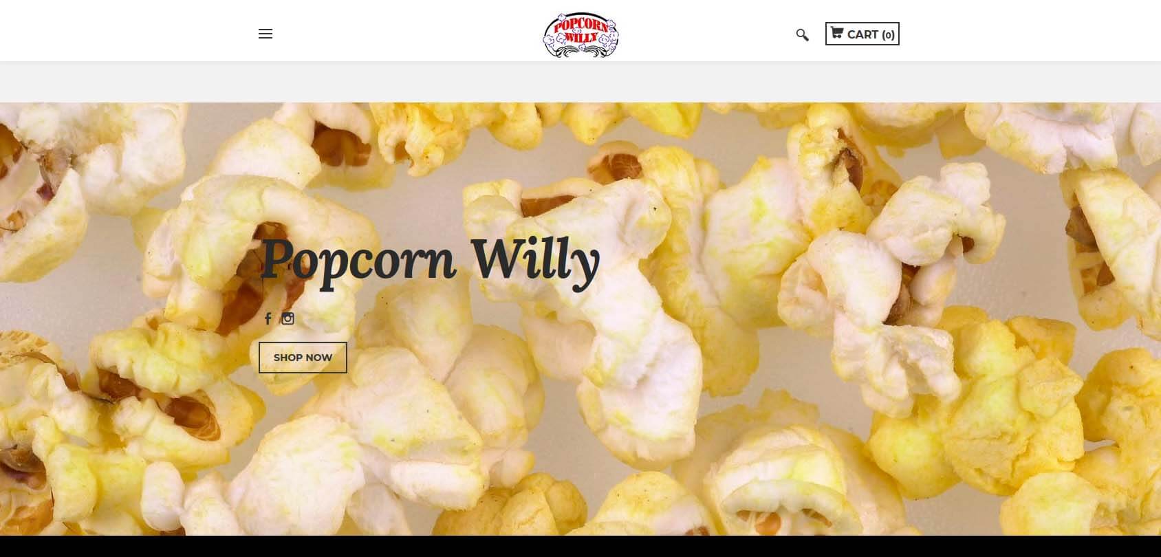 Popcorn Willy Homepage