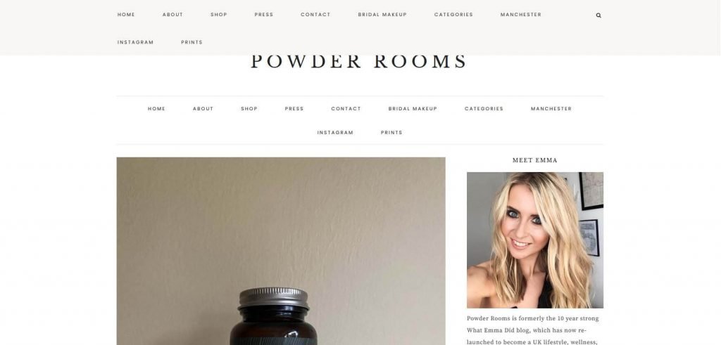 Powder Rooms Homepage