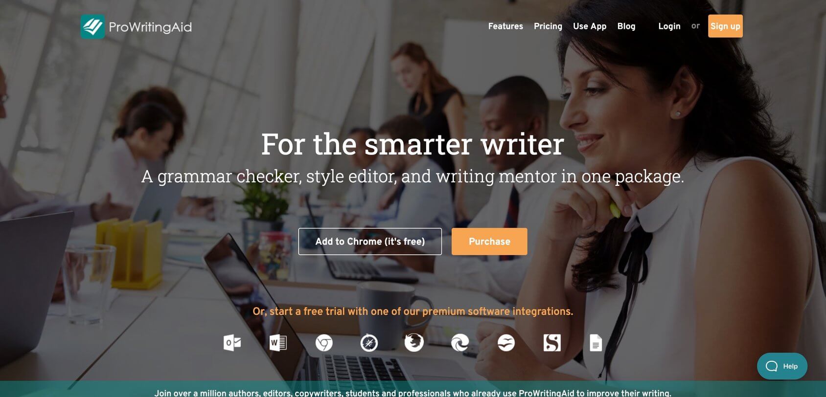 ProWritingAid homepage