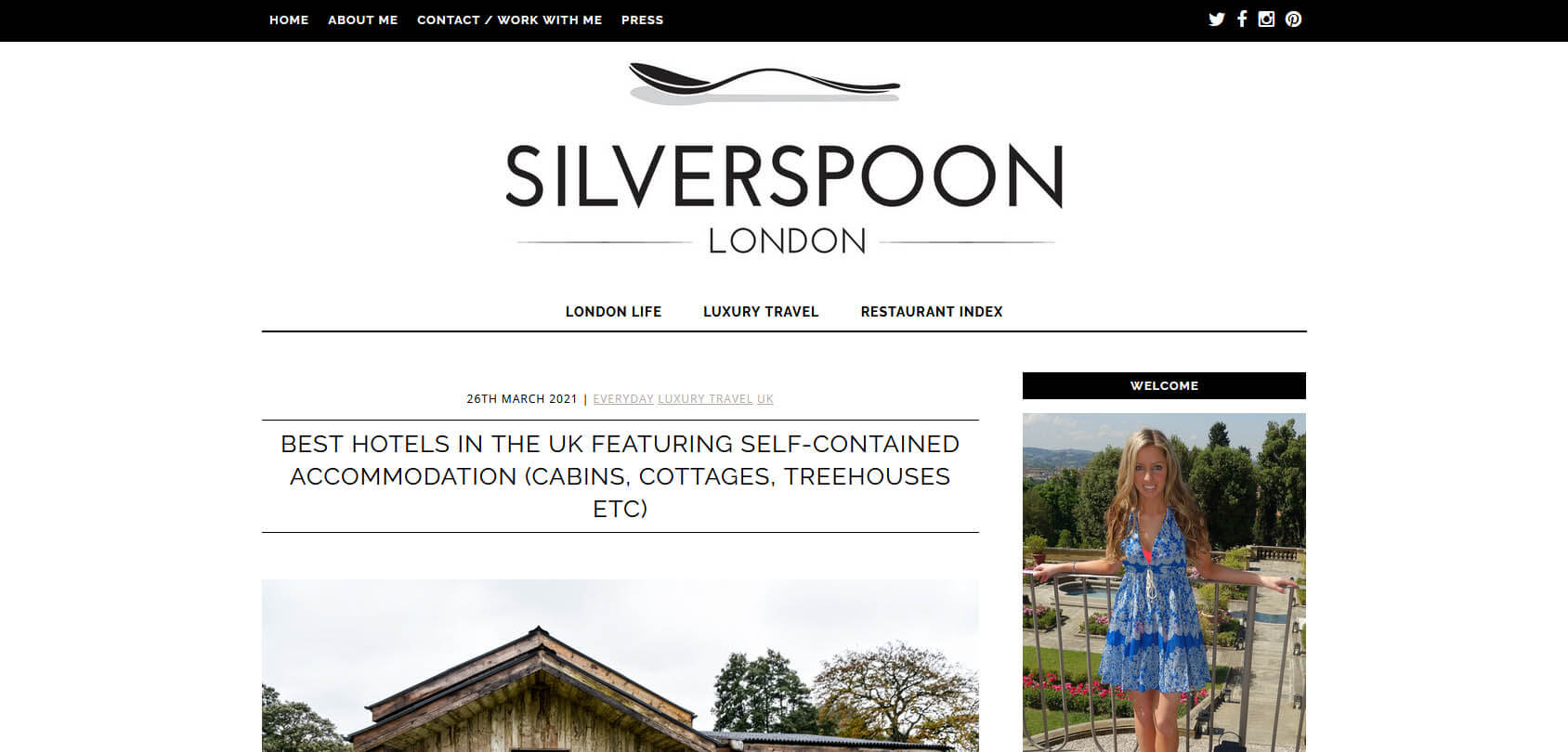 SilverSpoon London Homepage