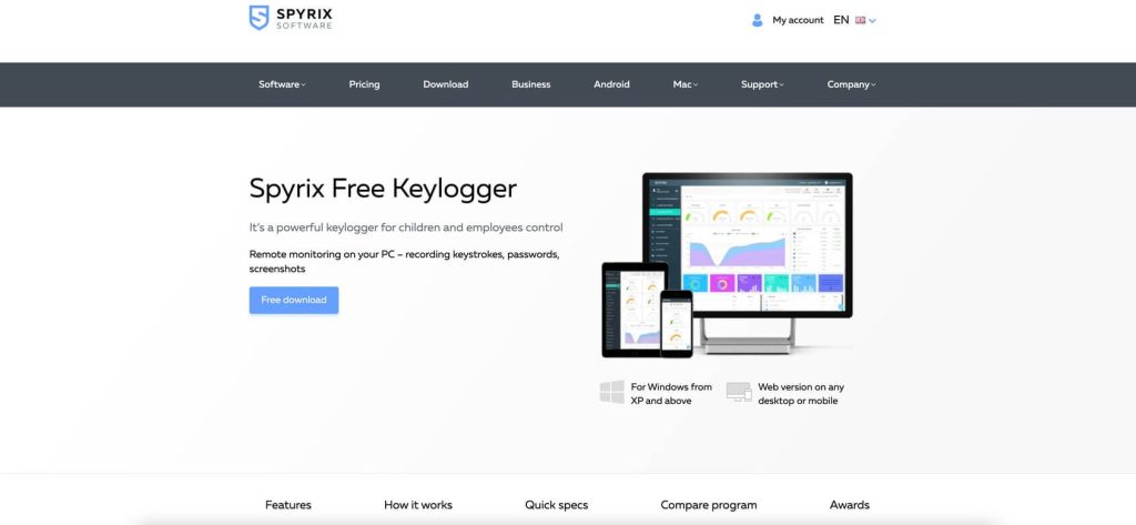 spyrix homepage