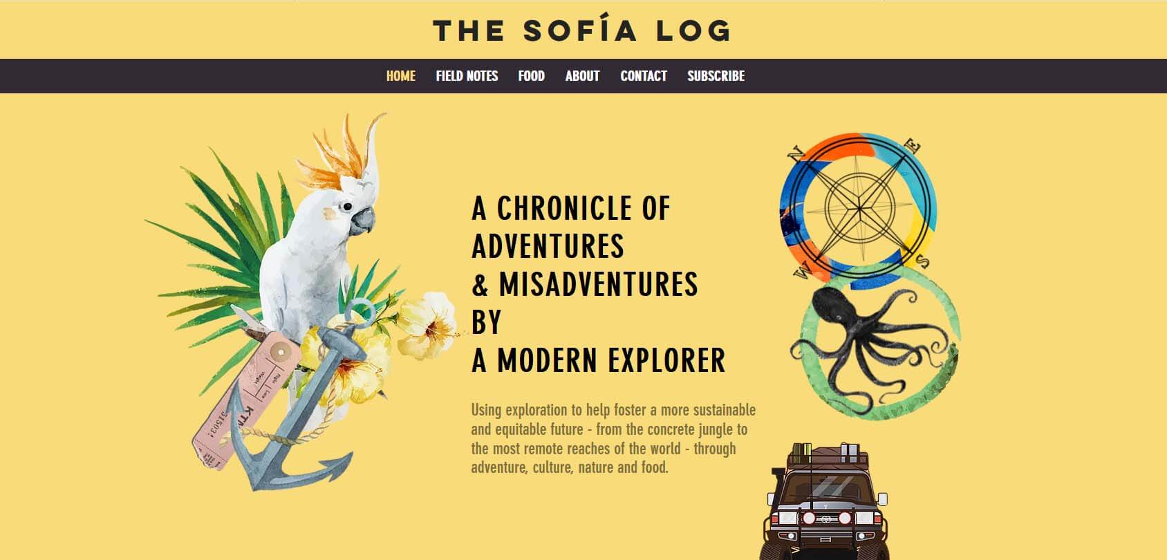 The Sofia Log Homepage