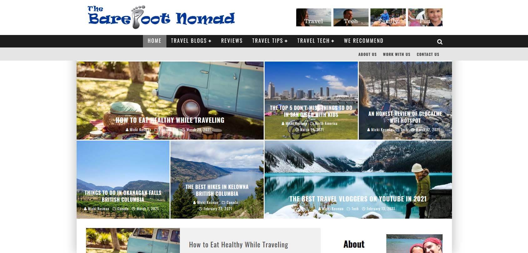 The Barefoot Nomad Homepage