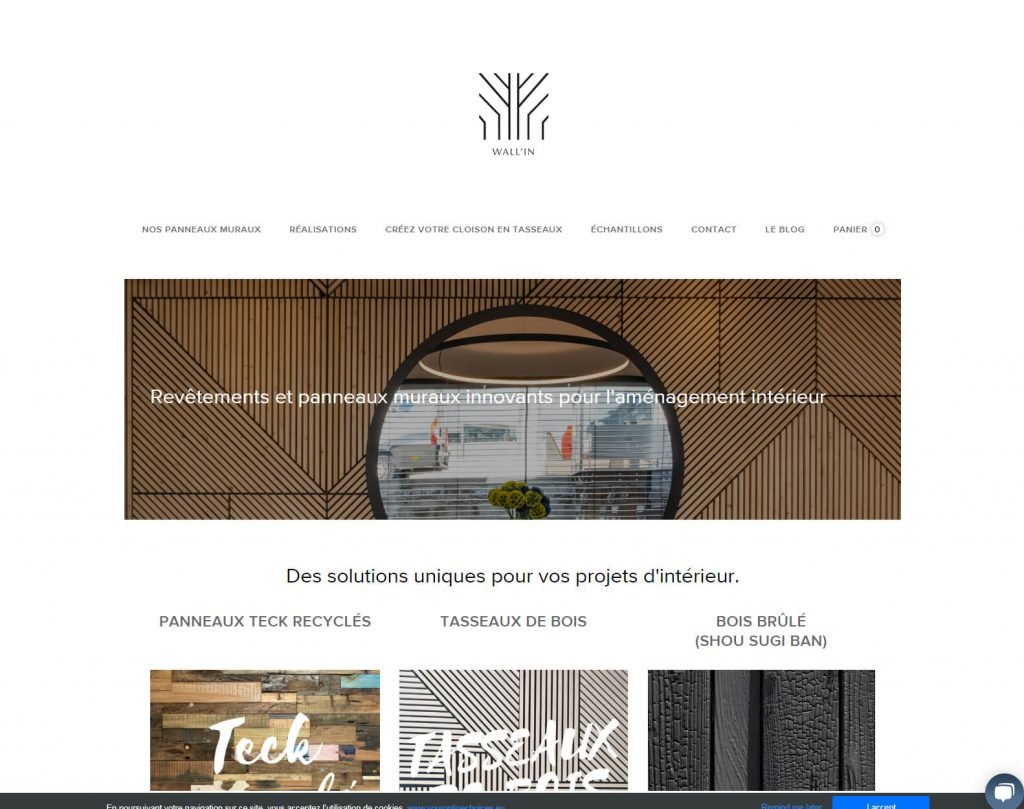 wall in homepage