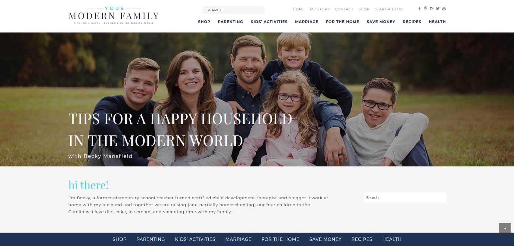 Your Modern Family Homepage
