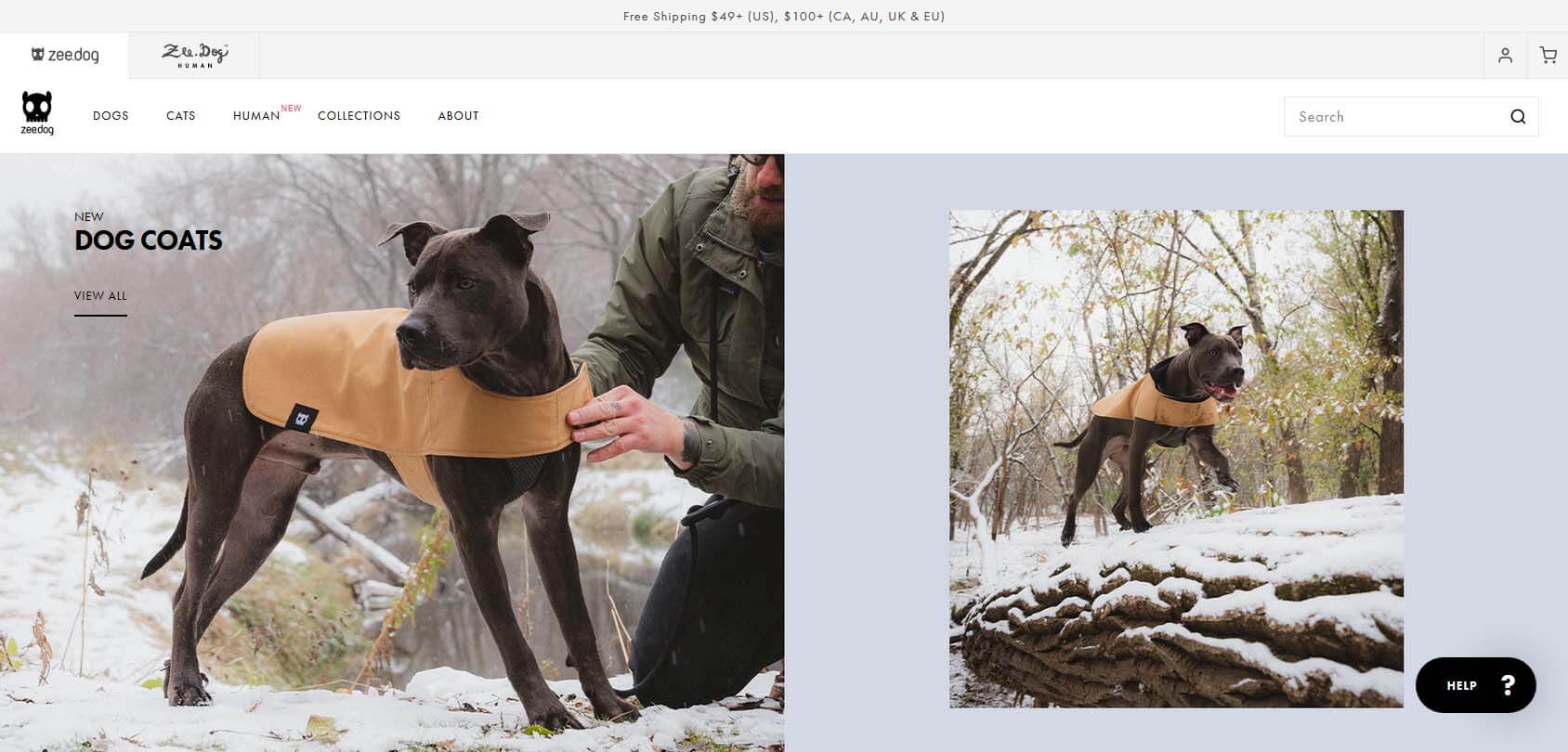 Zee.Dog homepage