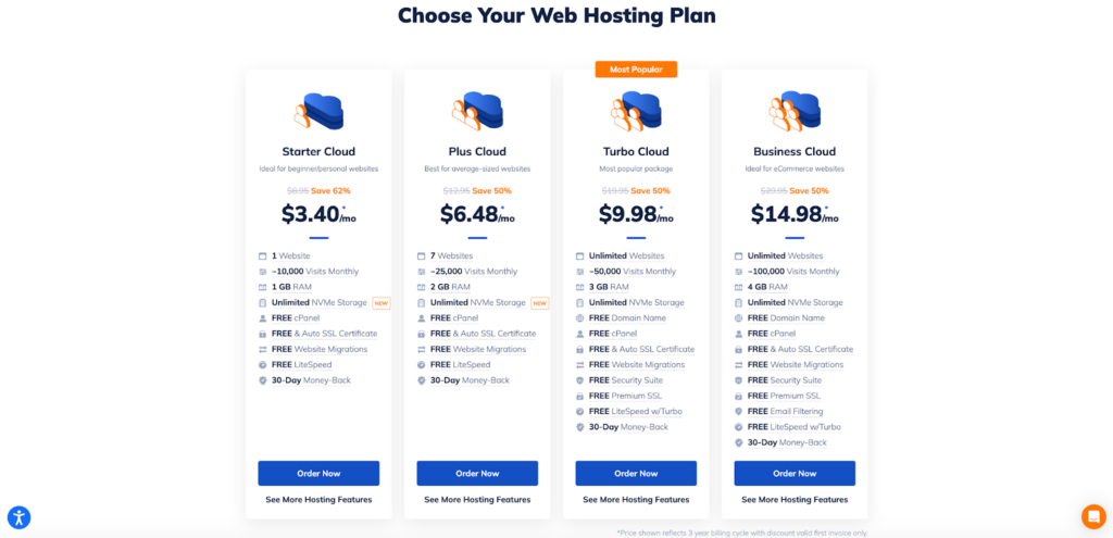 namehero hosting prices