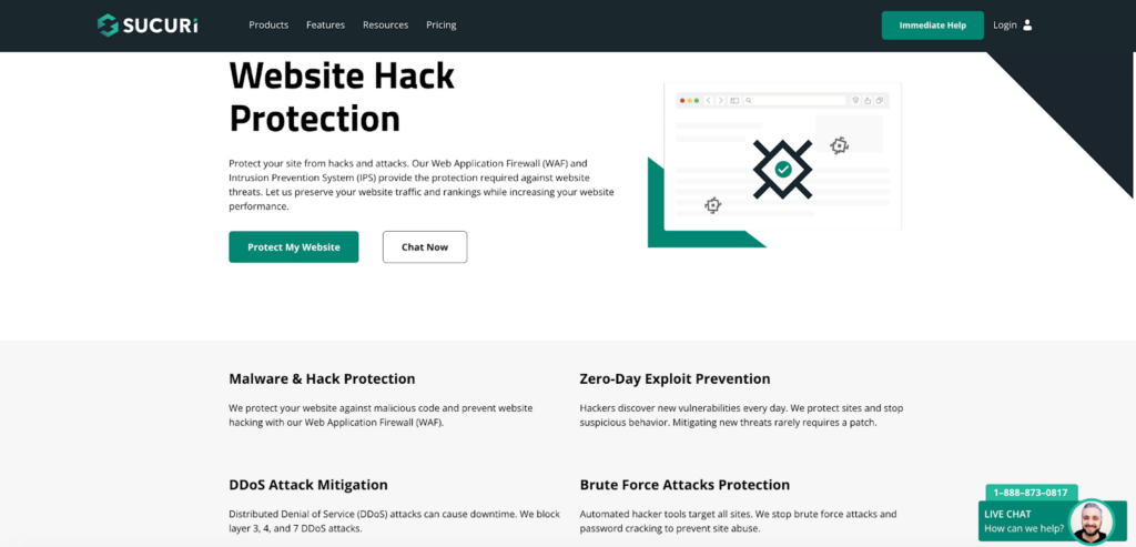 sucuri website protection